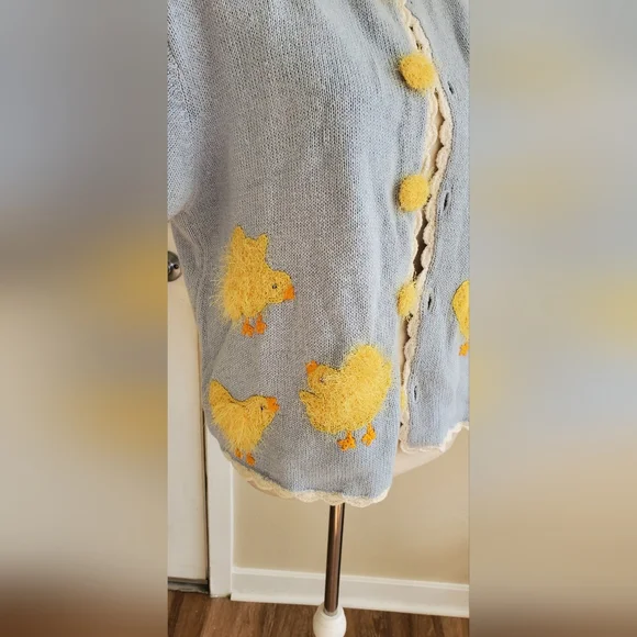 Vintage BellePointe Chick Sweater Size L - Picture 6 of 6